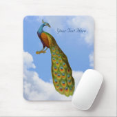 Peacock Art Animal Mousepad Muismat (Met muis)