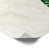 Peacock Art Canvas Poster (Hoek)