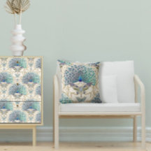 Peacock Art Deco Nouveau Vlinder Elegant Goud