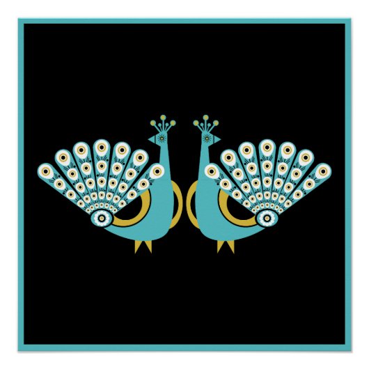 Peacock Art Home Accessoires Perfect Poster (Voorkant)