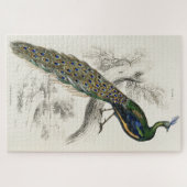 Peacock Art Jigzaag Puzzle Hard 1000 stuks Legpuzzel (Horizontaal)