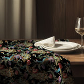 Peacock Art Nouveau Floral Pattern Tafelkleed