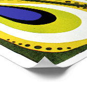 Peacock Art Nouveau Poster Print - (Hoek)