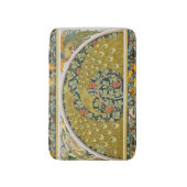 Peacock Art Nouveau Stijl rond ingewikkeld ontwerp Badmat (Voorkant Verticaal)