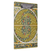 Peacock Art Nouveau Stijl rond ingewikkeld ontwerp Klembord (Rechts)