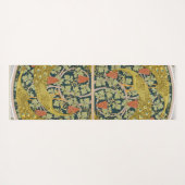 Peacock Art Nouveau Stijl rond ingewikkeld ontwerp Yogamat (Achterkant (horizontaal))