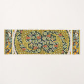 Peacock Art Nouveau Stijl rond ingewikkeld ontwerp Yogamat (Voorkant (horizontaal))