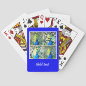 Peacock Art Pokerkaarten (Achterkant)