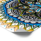 Peacock Art Poster (Hoek)