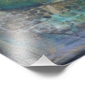 Peacock Art Print Foto Afdruk (Hoek)