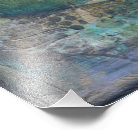 Peacock Art Print Foto Afdruk (Hoek)