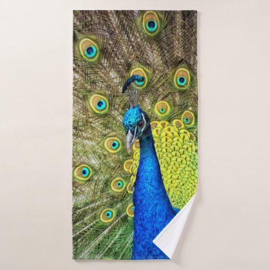 Peacock Badhanddoek (Badhanddoek)