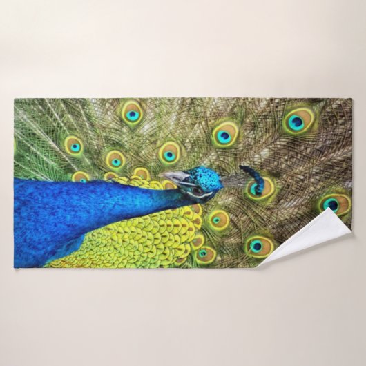 Peacock Badhanddoek (Badhanddoek)