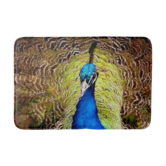 Peacock Badmat (Voorkant)