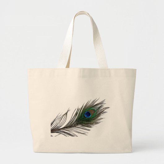 Peacock Bag Grote Tote Bag (Voorkant)