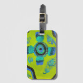 Peacock Bagagelabel (Voorkant (verticaal))