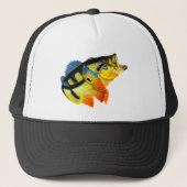 Peacock Bass 3 Trucker Pet (Voorkant)