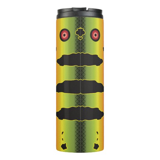 Peacock Bass Thermosbeker (Achterkant)