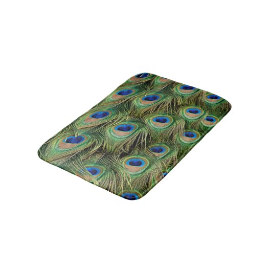 Peacock Bath Mat (Gekanteld)