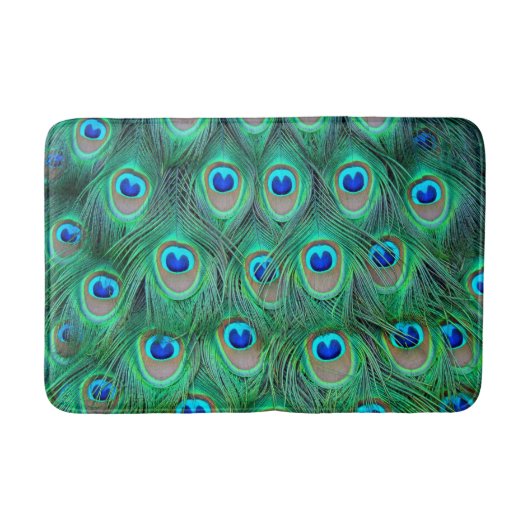 Peacock Bath Mats Badmat (Voorkant)