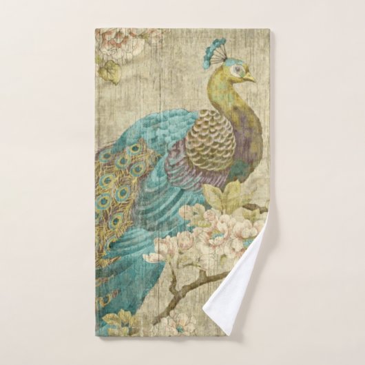 Peacock - Bathtowel set Bad Handdoek (Handdoek)