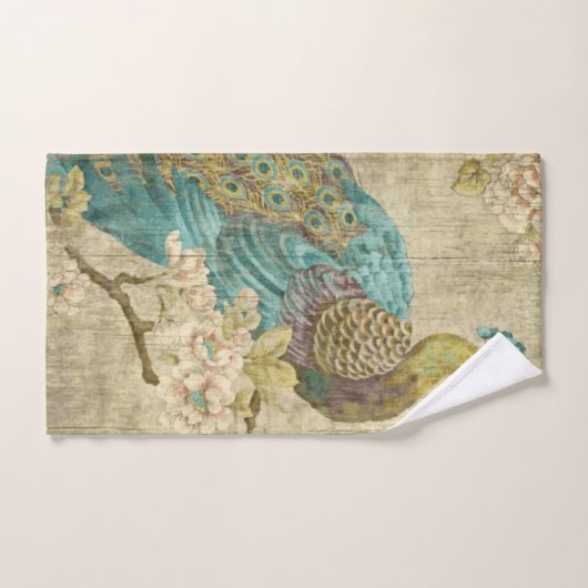 Peacock - Bathtowel set Bad Handdoek (Handdoek)