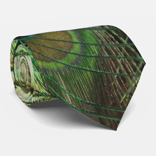 Peacock Beauty - Stropdas (Opgerold)