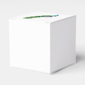  Peacock Bedankdoosjes (Voorkant Zijde)