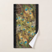 Peacock Bird Feathers Animals Bath Towel Set Bad Handdoek (Handdoek)