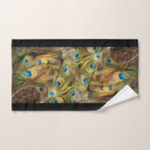 Peacock Bird Feathers Animals Bath Towel Set Bad Handdoek (Handdoek)