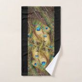 Peacock Bird Feathers Animals Bath Towel Set Bad Handdoek (Handdoek)