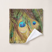 Peacock Bird Feathers Animals Bath Towel Set Bad Handdoek (Wasdoekje)