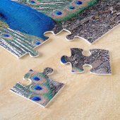Peacock Bird Puzzle Legpuzzel (Zijkant)