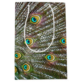 Peacock Bird te zien Medium Cadeauzakje