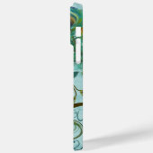 Peacock Birdcage Damask Case-Mate iPhone Case (Achterkant / Links)