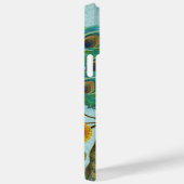 Peacock Birdcage Damask Case-Mate iPhone Case (Achterkant / Rechts)