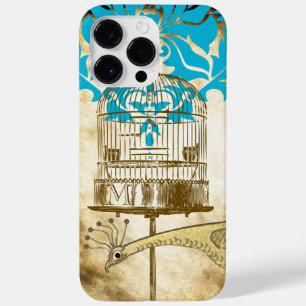  Peacock Birdcage Damask iPhone Case