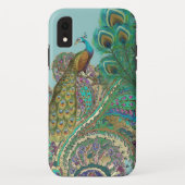 Peacock Birdcage Damask iTouch Hoesje (Achterkant)