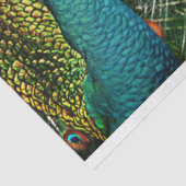 Peacock Birds Wall Art-deportpapier Tissuepapier (Detail)