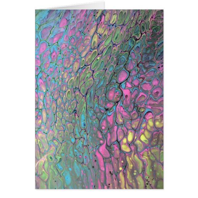 Peacock Blank Card (Voorkant)