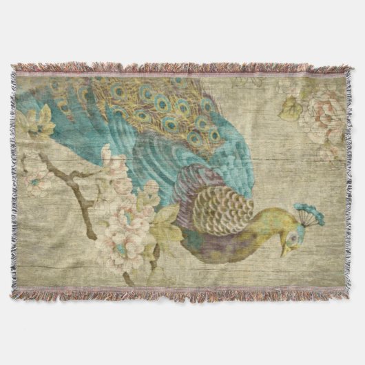 Peacock - Blanket Deken (Voorkant)