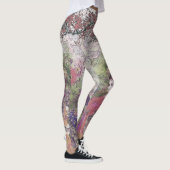 Peacock Blossom en Lotus Bride Leggings (Rechts)