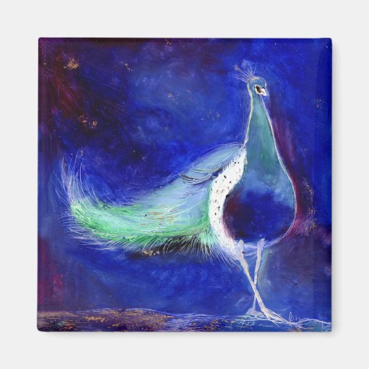 Peacock Blue 2013 Magneet (Voorkant)