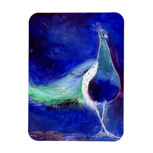 Peacock Blue 2013 Magneet (Verticaal)