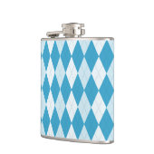 Peacock Blue Argyle Small Diamond Shape Heupfles (Links)