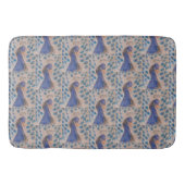 Peacock Blue Badmat (Voorkant)