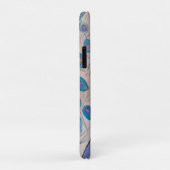 Peacock Blue Case-Mate iPhone Case (Achterkant/rechts)