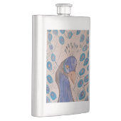 Peacock Blue Classic Flask Flacon (Rechts)