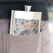 Peacock Blue Classic Flask Flacon (Voorbeeld)