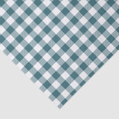 Peacock Blue (Donker Blauwgroen of Aqua) en White Tissuepapier (Detail)